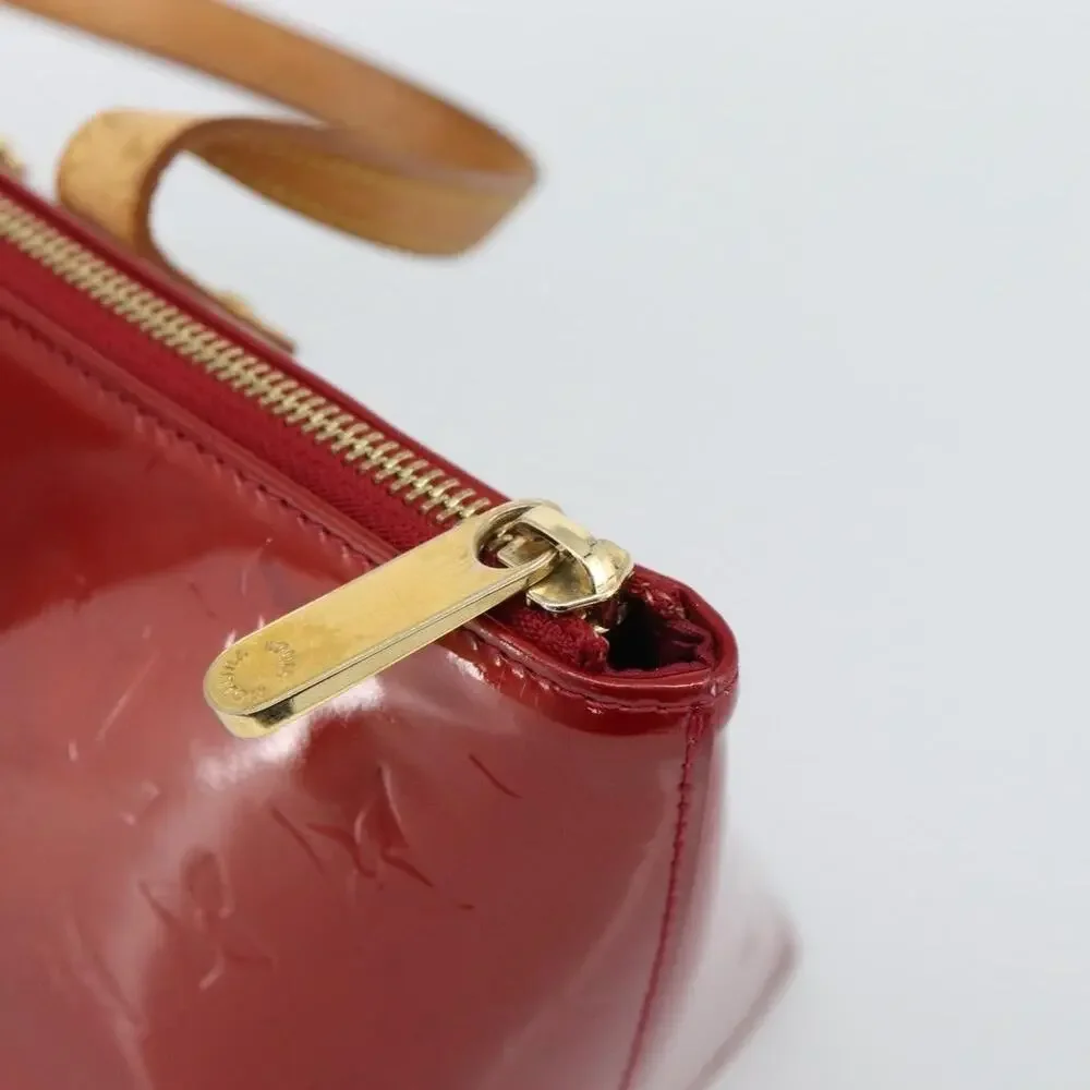 Louis Vuitton Monogram Vernis Bellevue PM Handbag Red